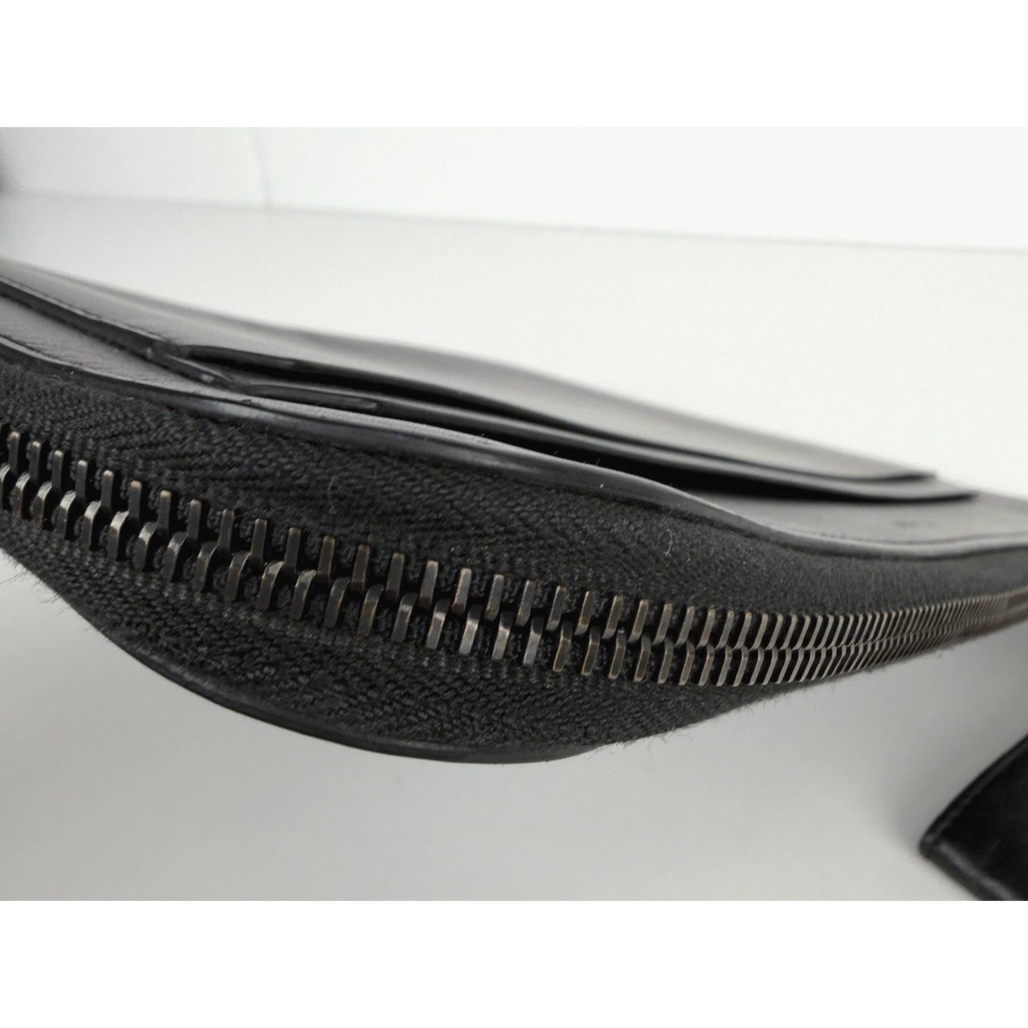 Saint Laurent Black Leather Clutch Bag or iPad Case S11