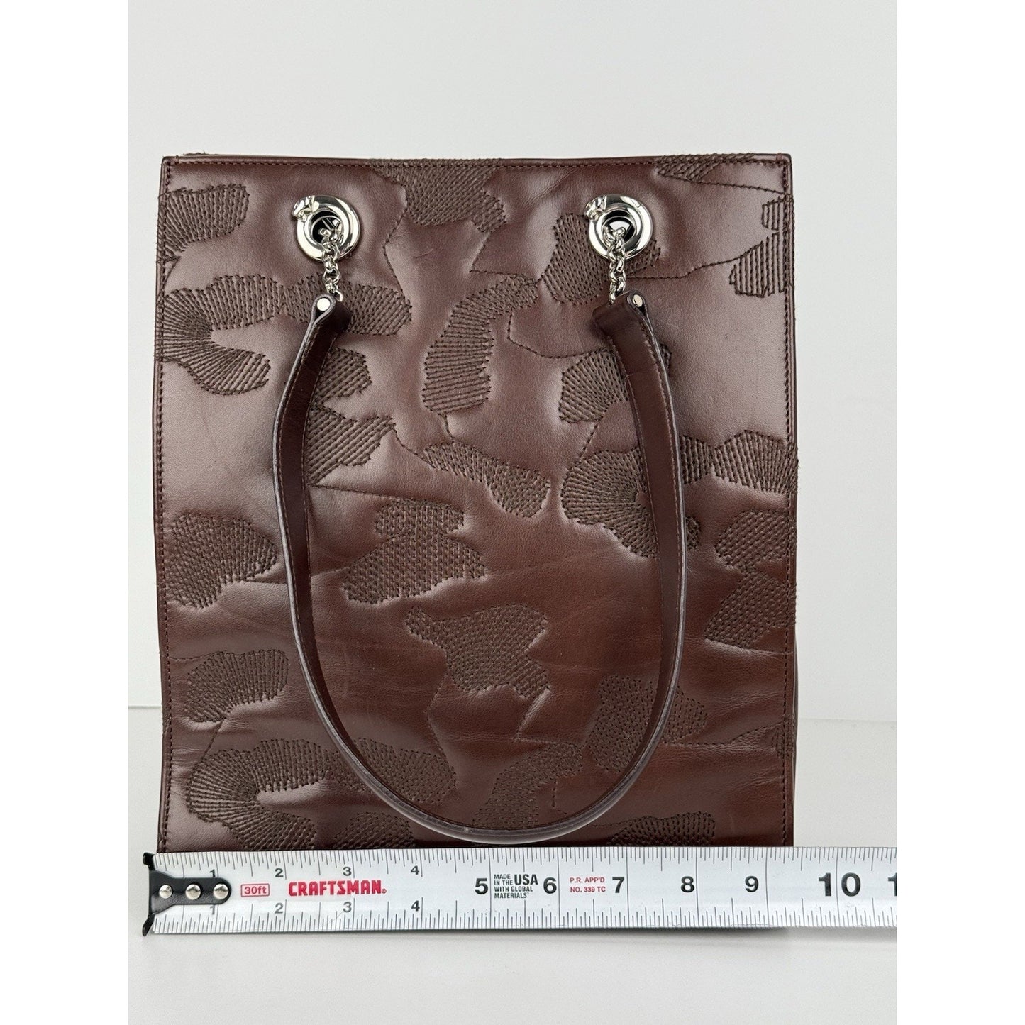 Cartier Panthere Brown Leather Shoulder Bag