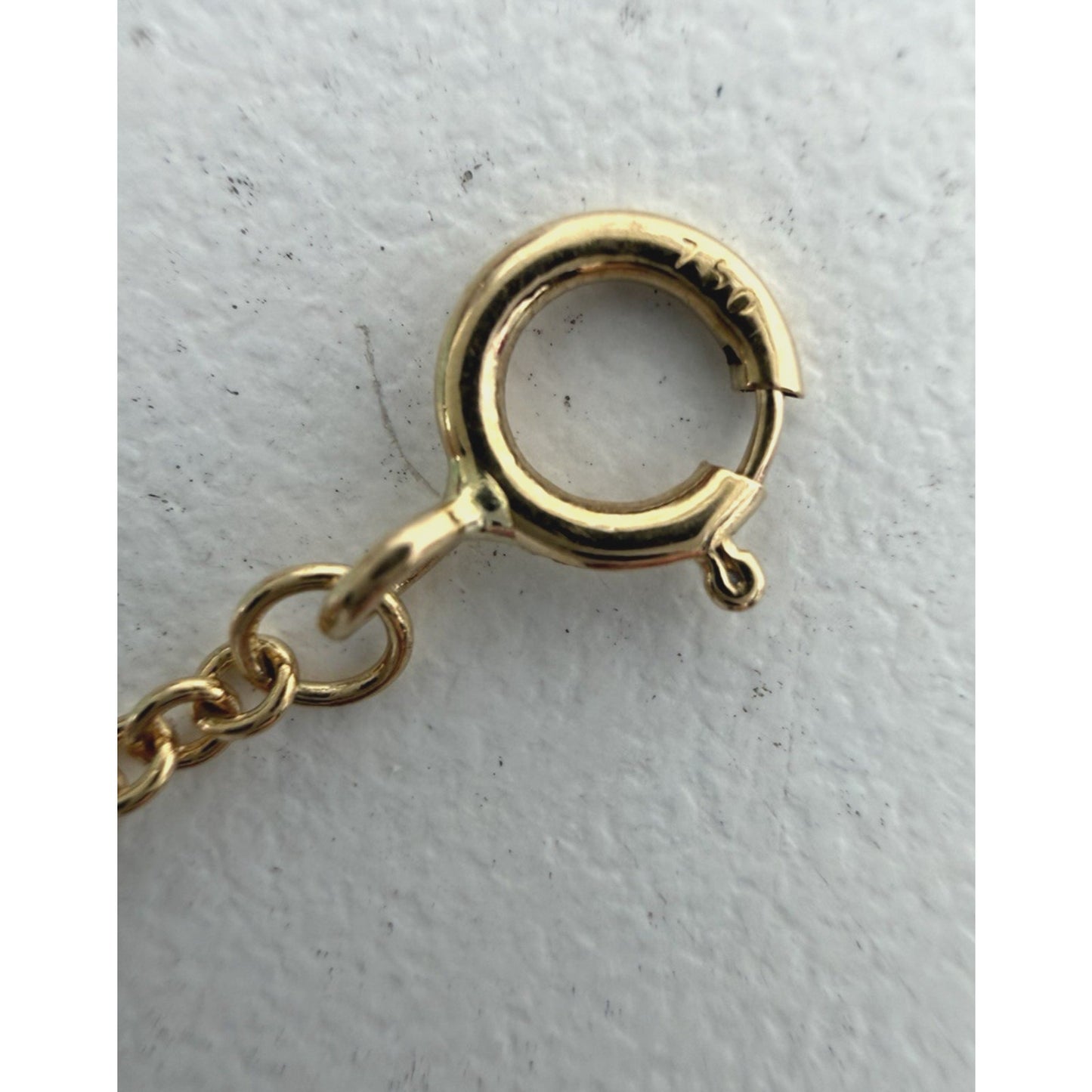 Tiffany T Smile Mini Cable Chain Bracelet in 18k Yellow Gold with Diamonds