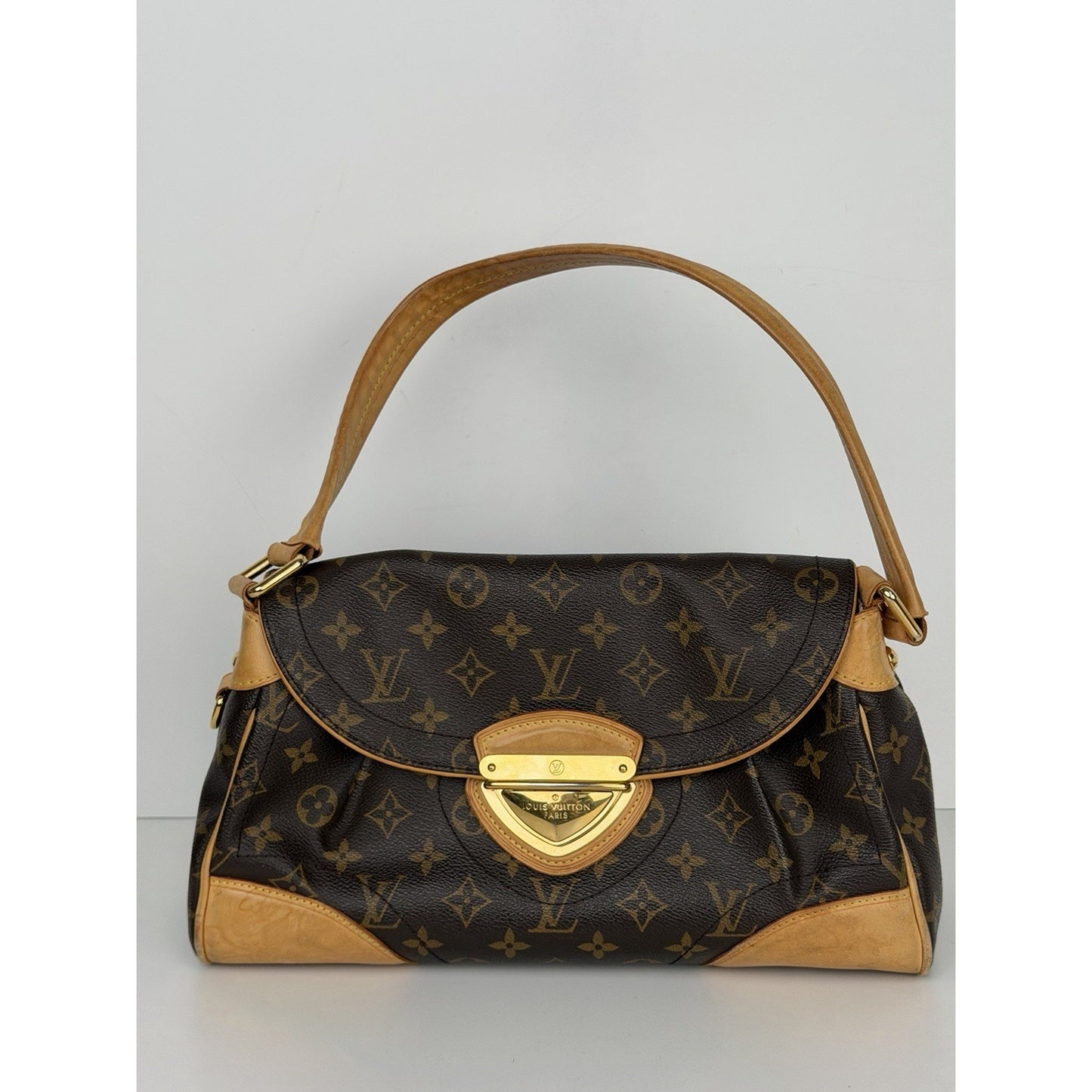 Louis Vuitton Beverly MM Monogram Canvas Shoulder Handbag (2008)