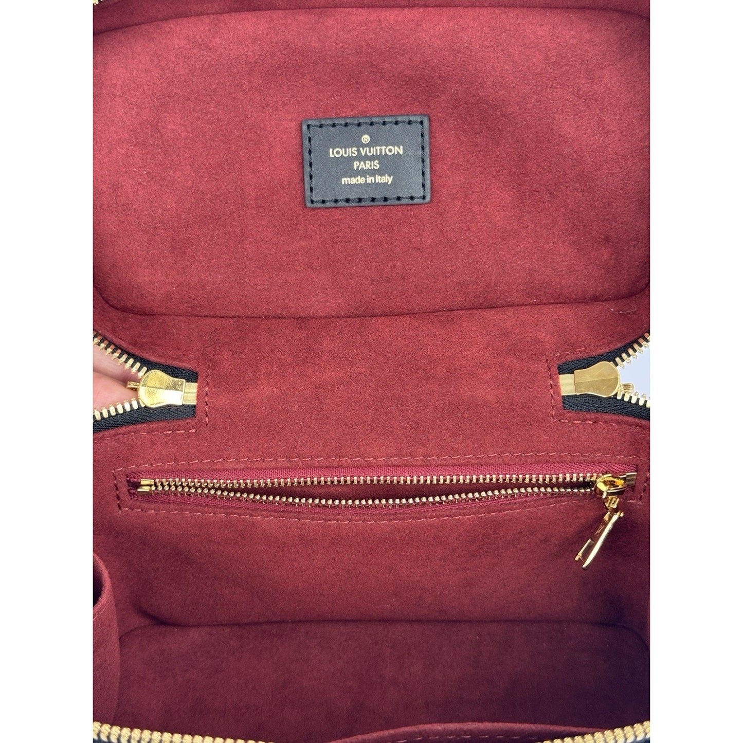 Louis Vuitton Vanity Handbag Bicolor Monogram Empriente Giant PM