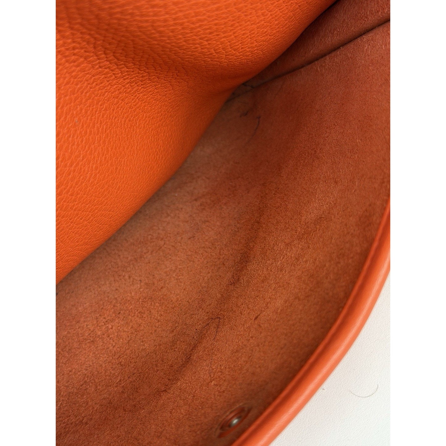 Hermes Evelyne 29 Bag Orange Poppy Taurillon Clemence Leather 2017
