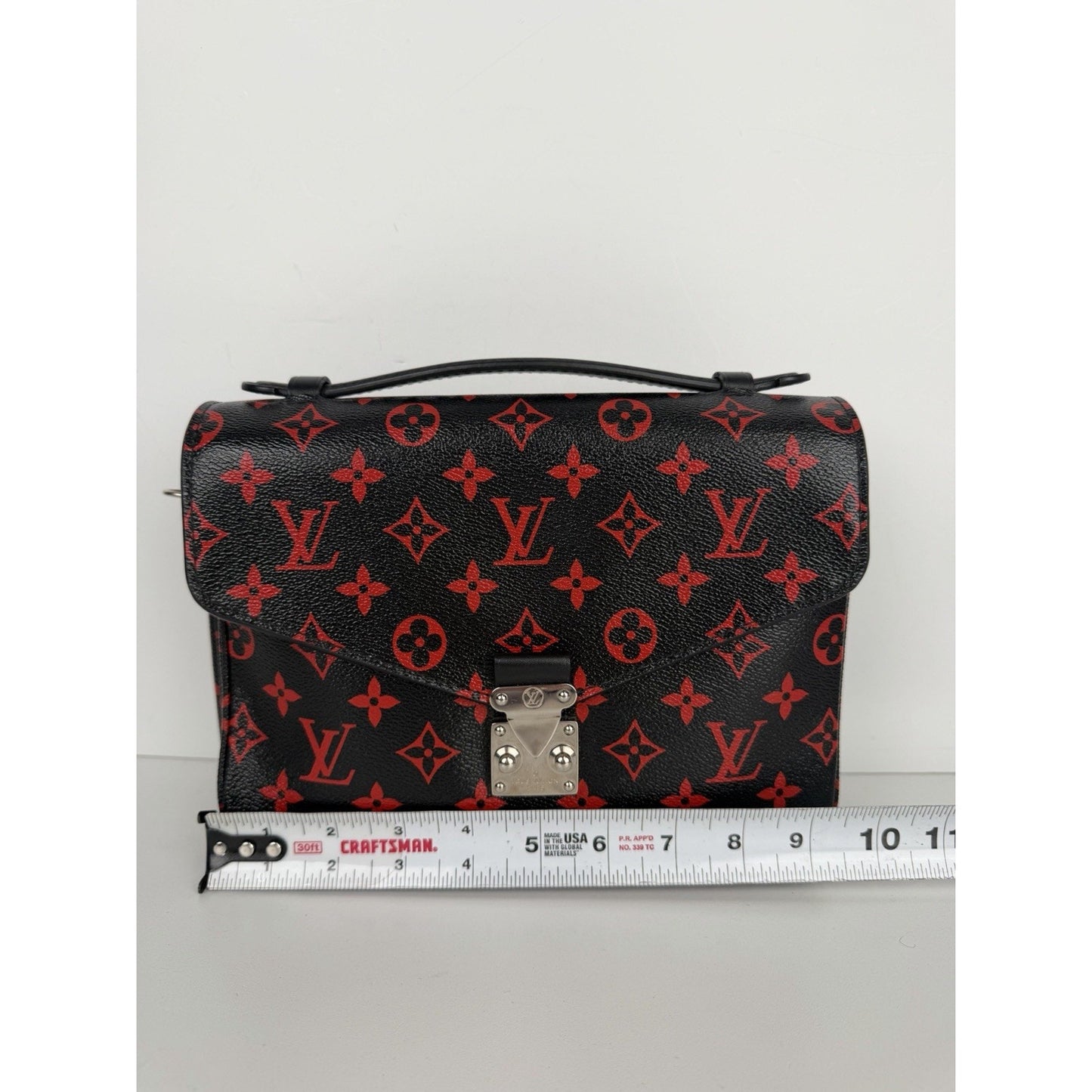 Louis Vuitton Infrarouge Pochette Metis Bag in LV Monogram Coated Canvas NFC S14