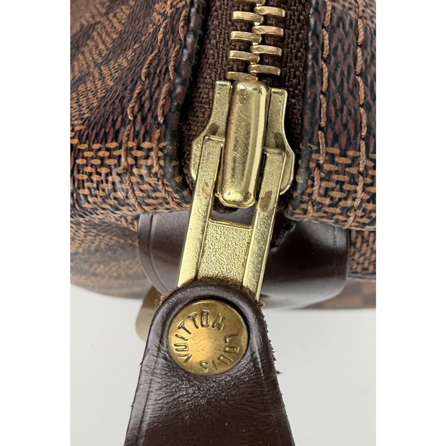 Louis Vuitton Speedy 30 Bag in Damier Ebene Coated Canvas 2012 B9
