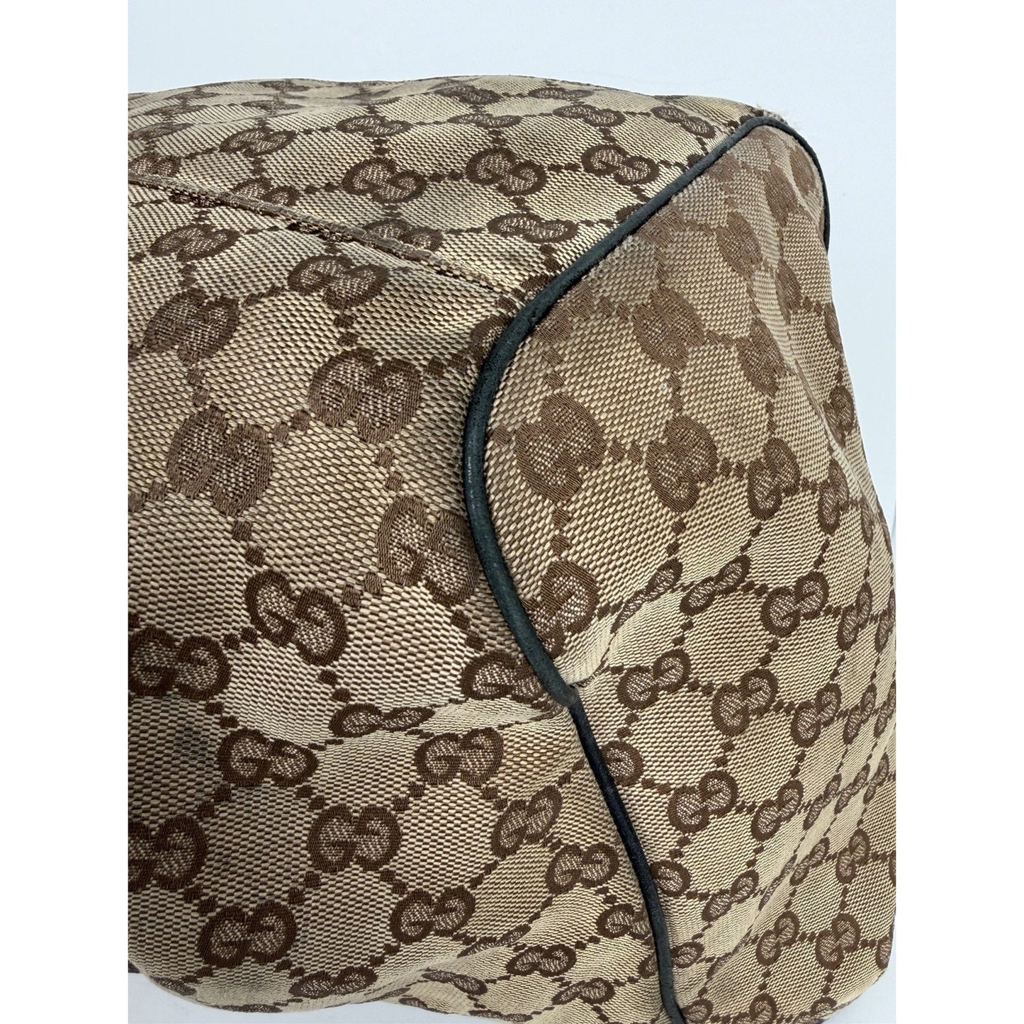 Gucci Sukey Tote Bag Large GG Beige Monogram Canvas and Leather S