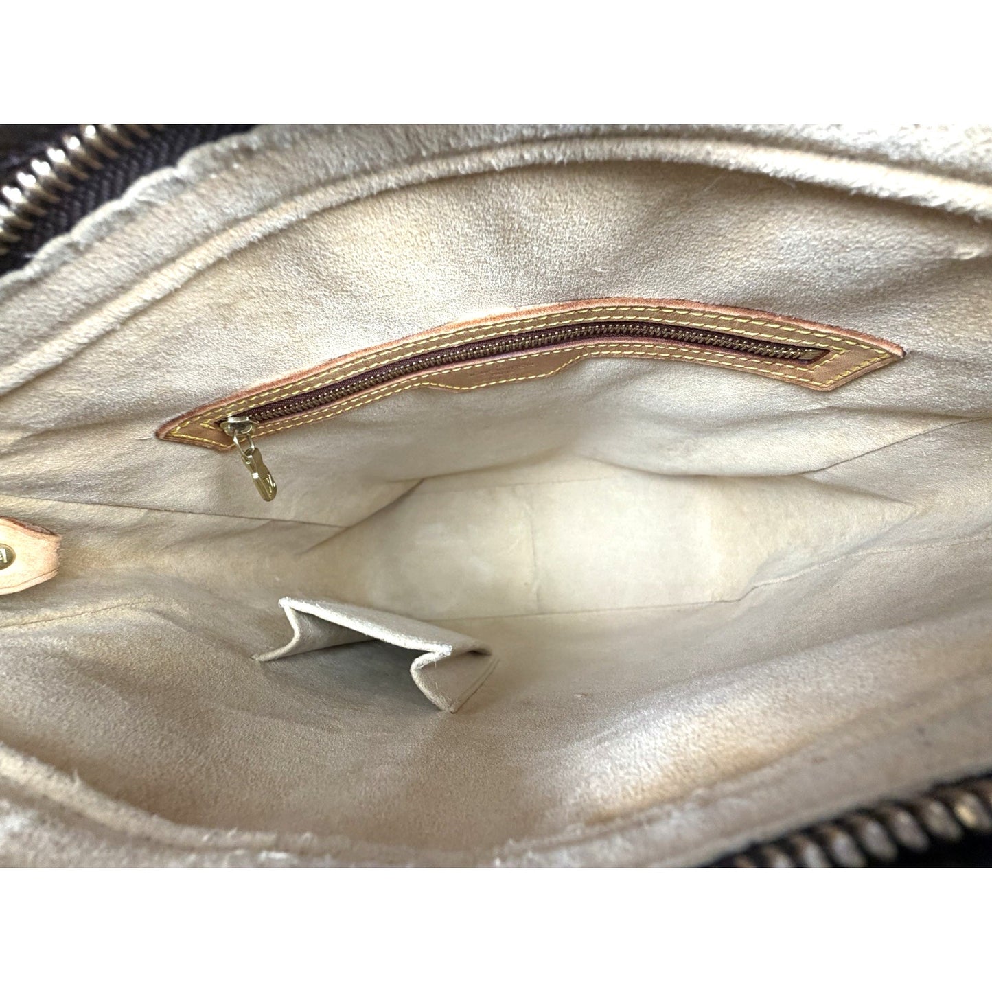 Louis Vuitton Monogram Looping GM Bag in Brown Coated Canvas 1999 S