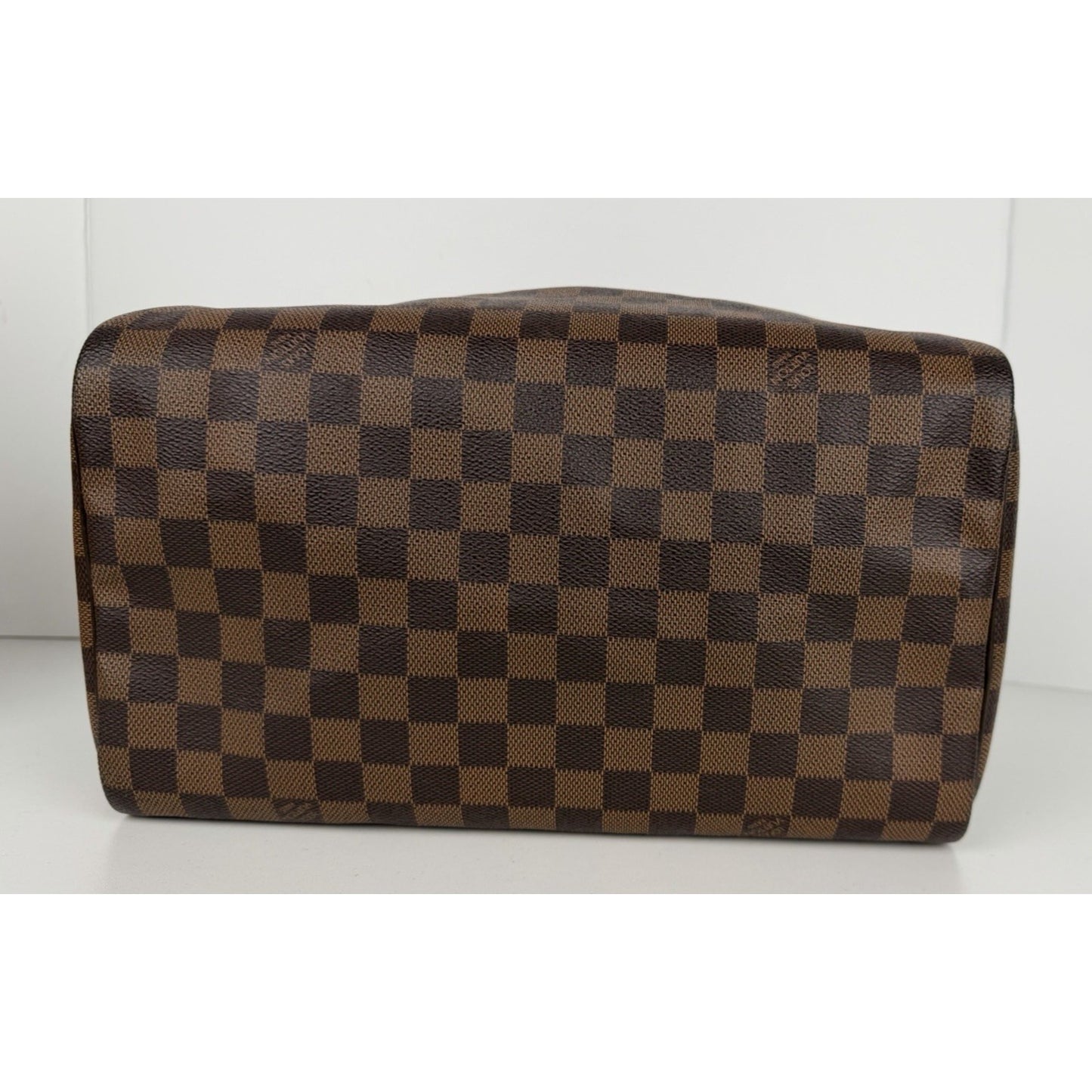Louis Vuitton Speedy 30 Bag in Damier Ebene Coated Canvas 2012 B9
