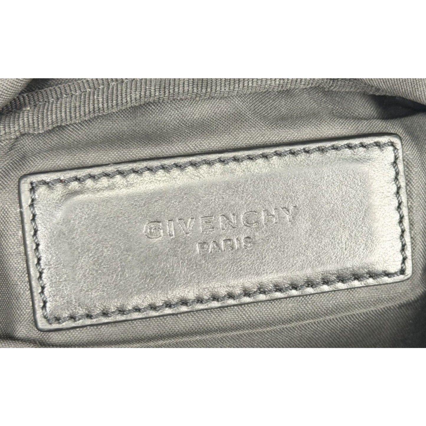 Givenchy Logo Jacquard Nylon Belt Bag in Black S06
