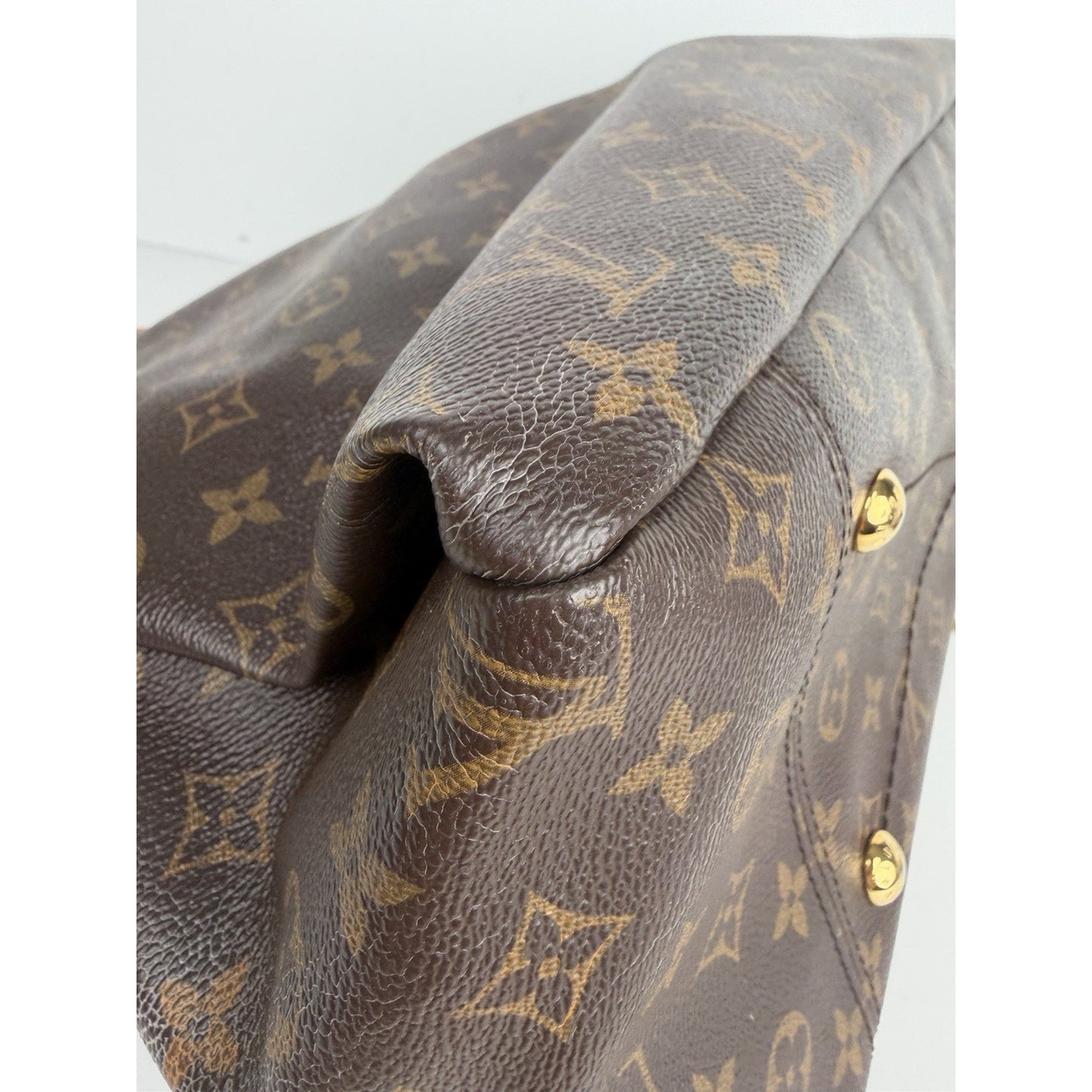 Louis Vuitton Artsy MM Bag in Brown Monogram Coated Canvas 2015 S