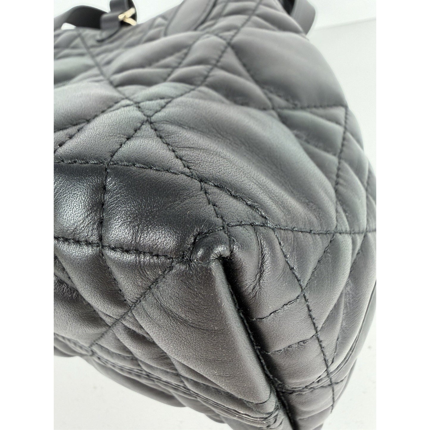 Christian Dior Toujours Bag Small in Black Cannage Leather 2024 B-4