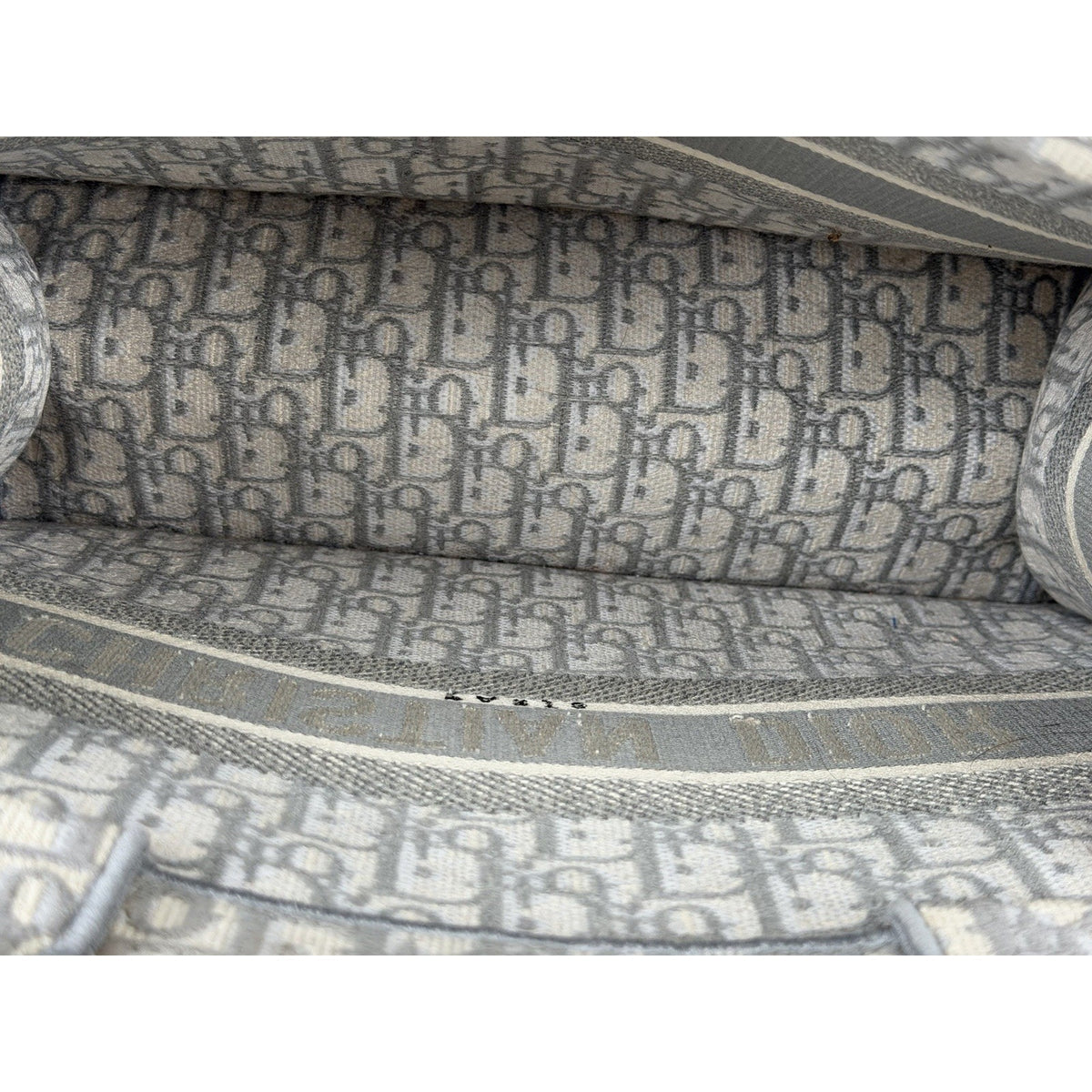 Christian Dior Oblique Medium Book Tote Bag in Classic Monogram Canvas 2022 S22