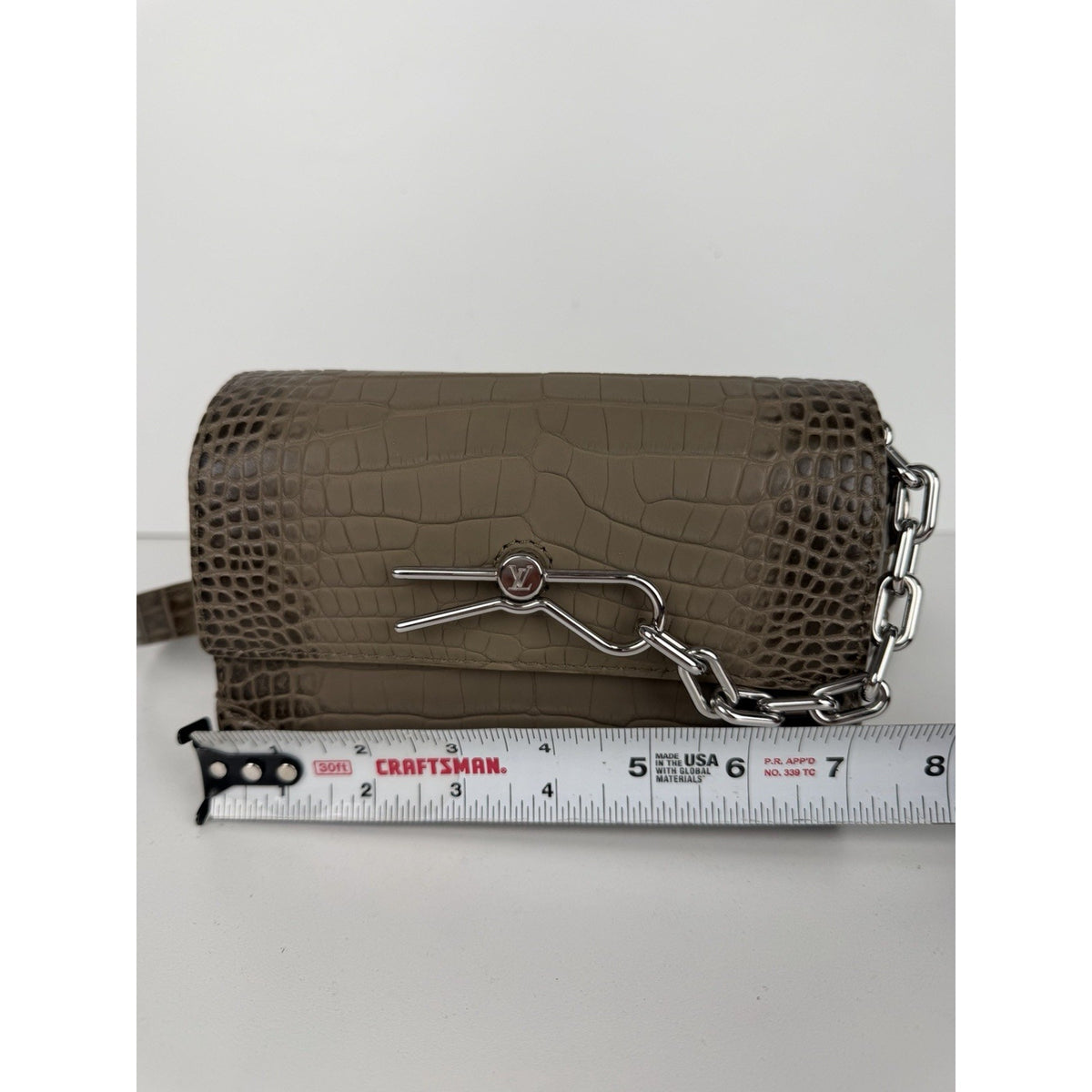 Louis Vuitton Steamer Wearable Wallet Bag in Exotic Crocodile Leather NFC B-9