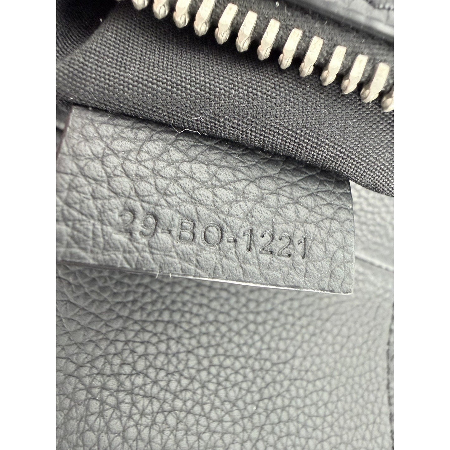 Christian Dior Saddle Bag in Black Grained Calfskin Leather 2021 D3
