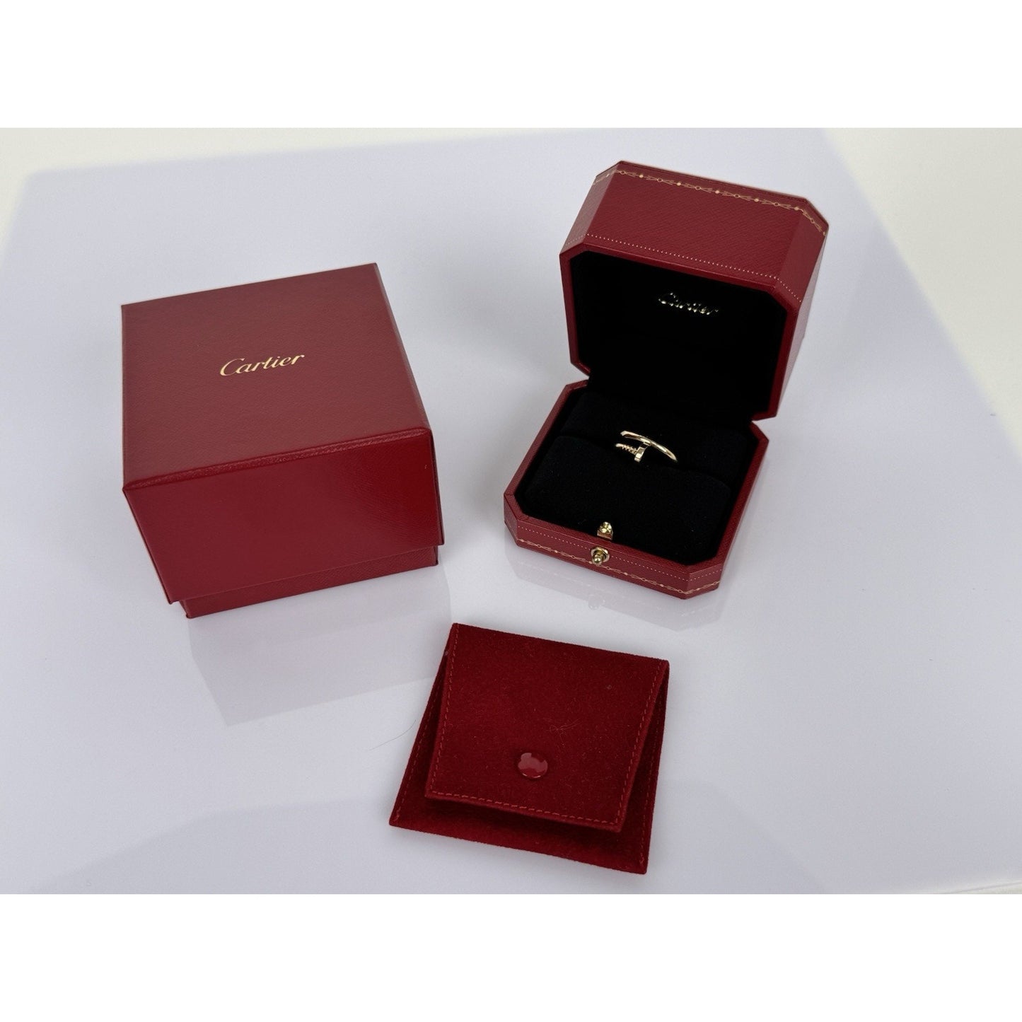 Cartier Juste un Clou Ring in 18K Yellow Gold, Size 4.5 (Fits Like Size 7)