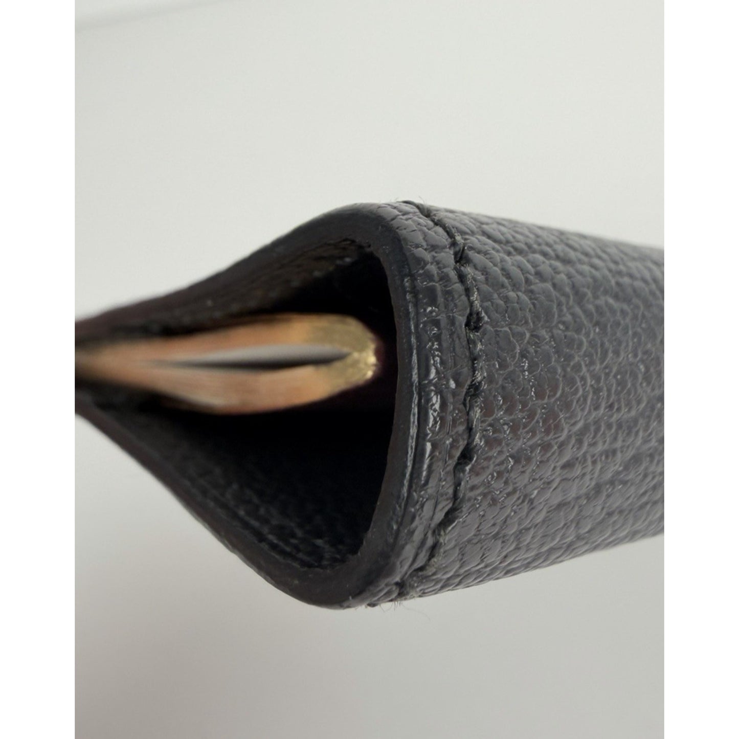 Hermes Simple GM Agenda Cover in Black Grained Leather 2015