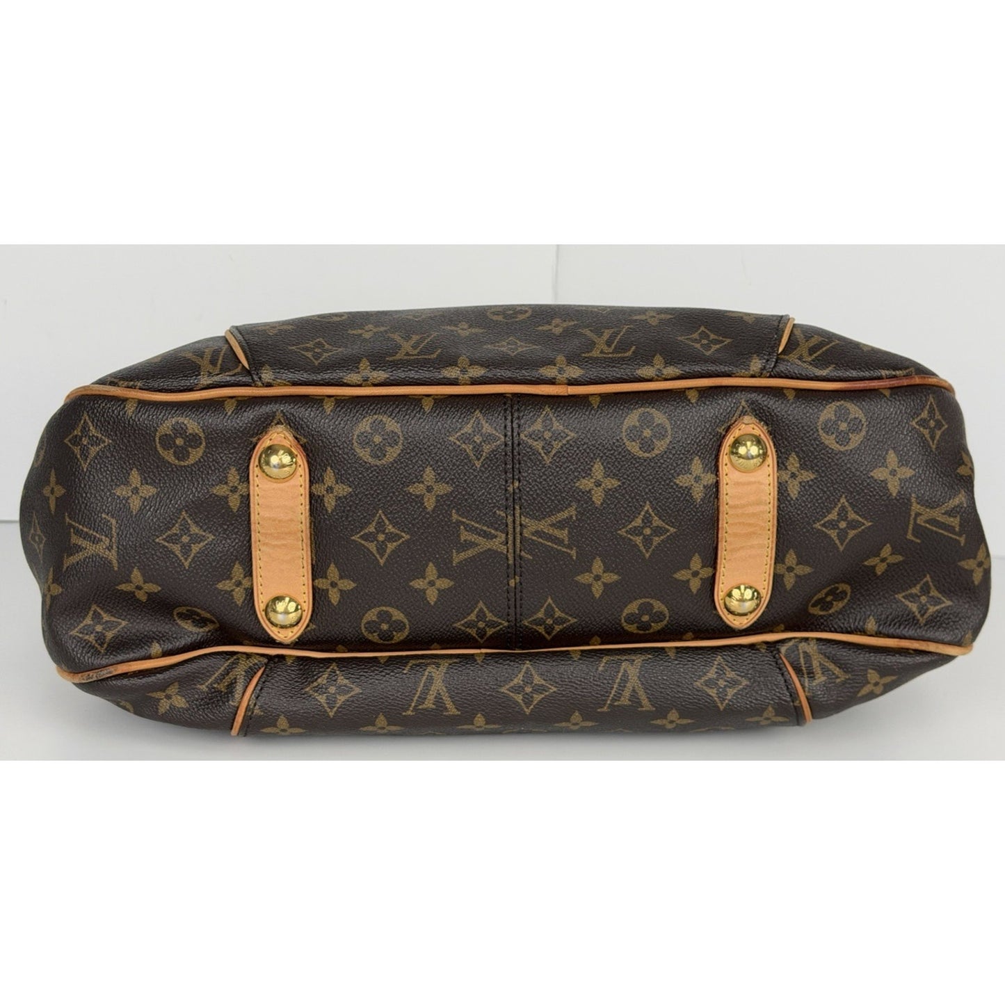 Louis Vuitton Monogram Galliera PM Hobo Bag in Brown Canvas S08