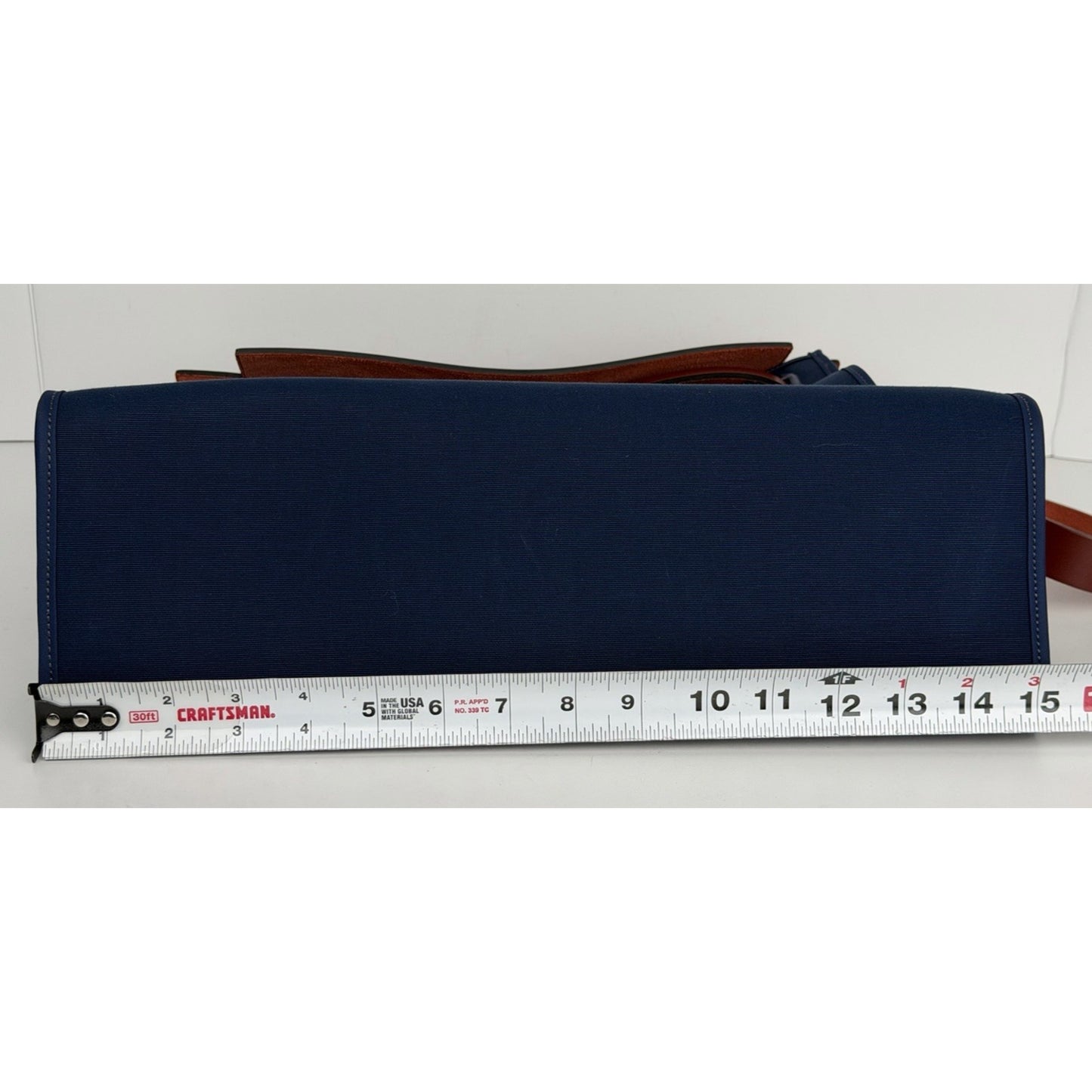 Hermes Herbag Zip 39 MM Toile Vache Hunter Navy Canvas and Leather Trim 2015 D6