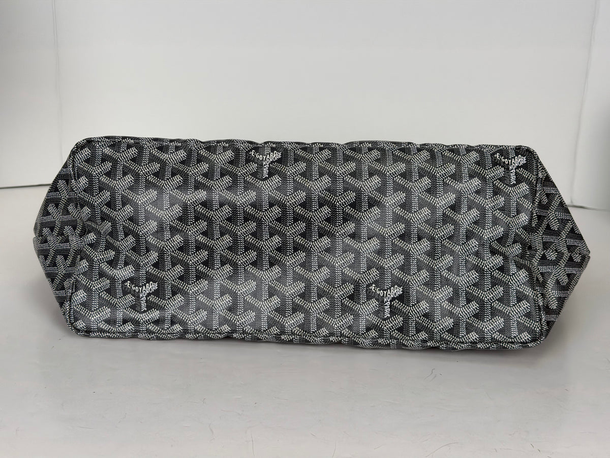 Goyard Saint Louis PM Tote Bag in Gray Goyardine Coated Canvas YD-6