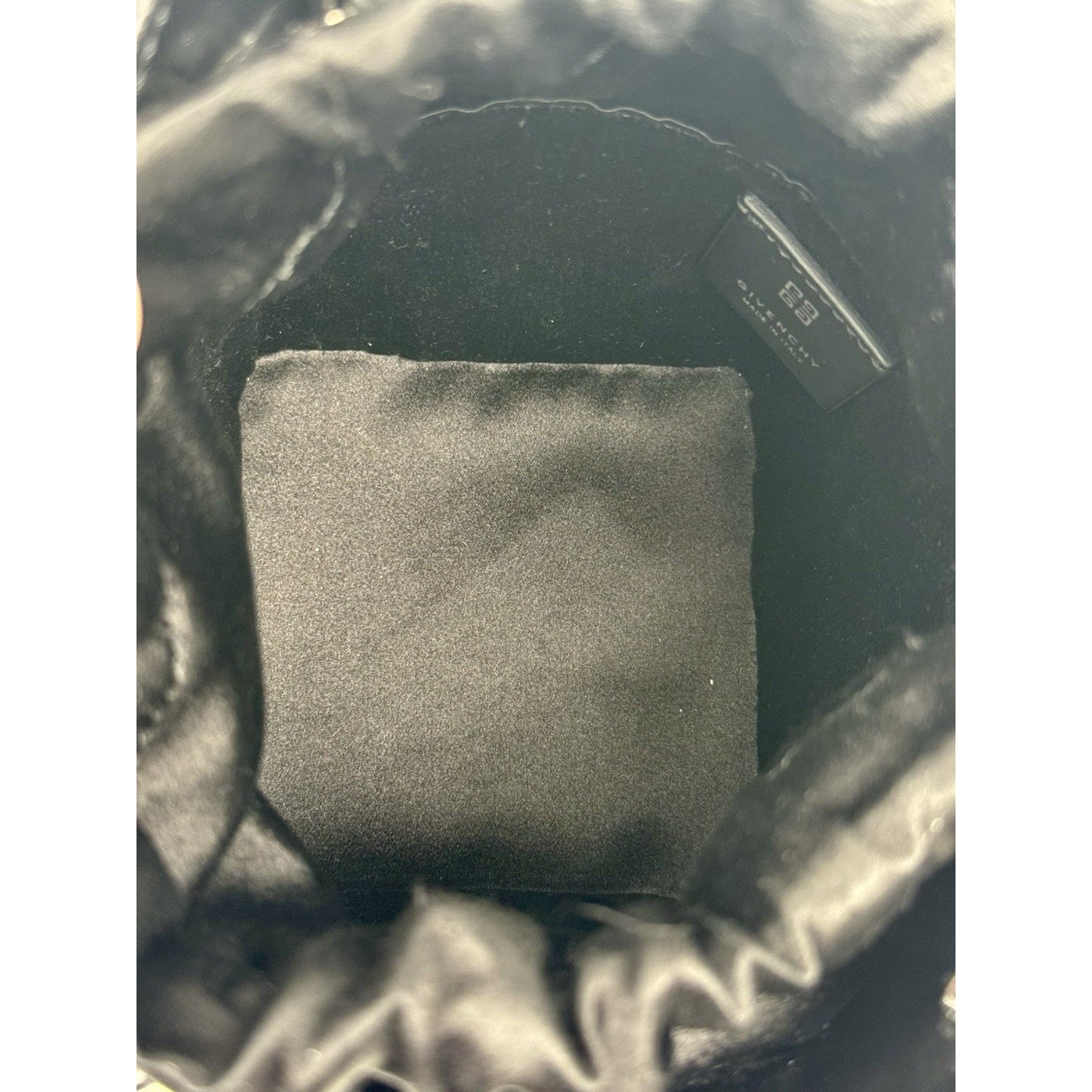 Givenchy Antigona Stretch Mini Top Handle Bag Black Box Leather