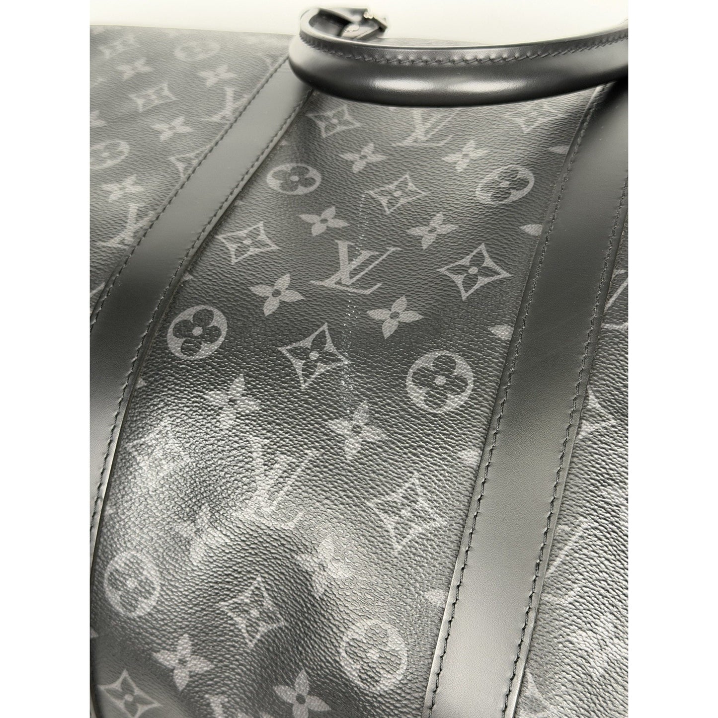 Louis Vuitton Keepall Bandouliere 55 in Monogram Eclipse Coated Canvas NFC S