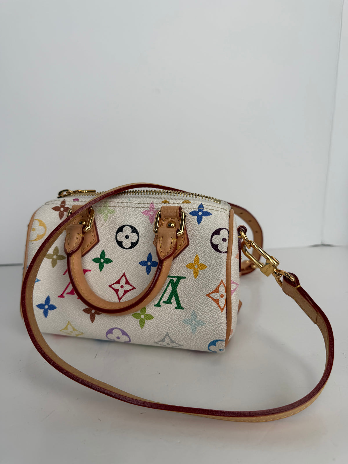 Louis Vuitton Multicolore Monogram Speedy Nano