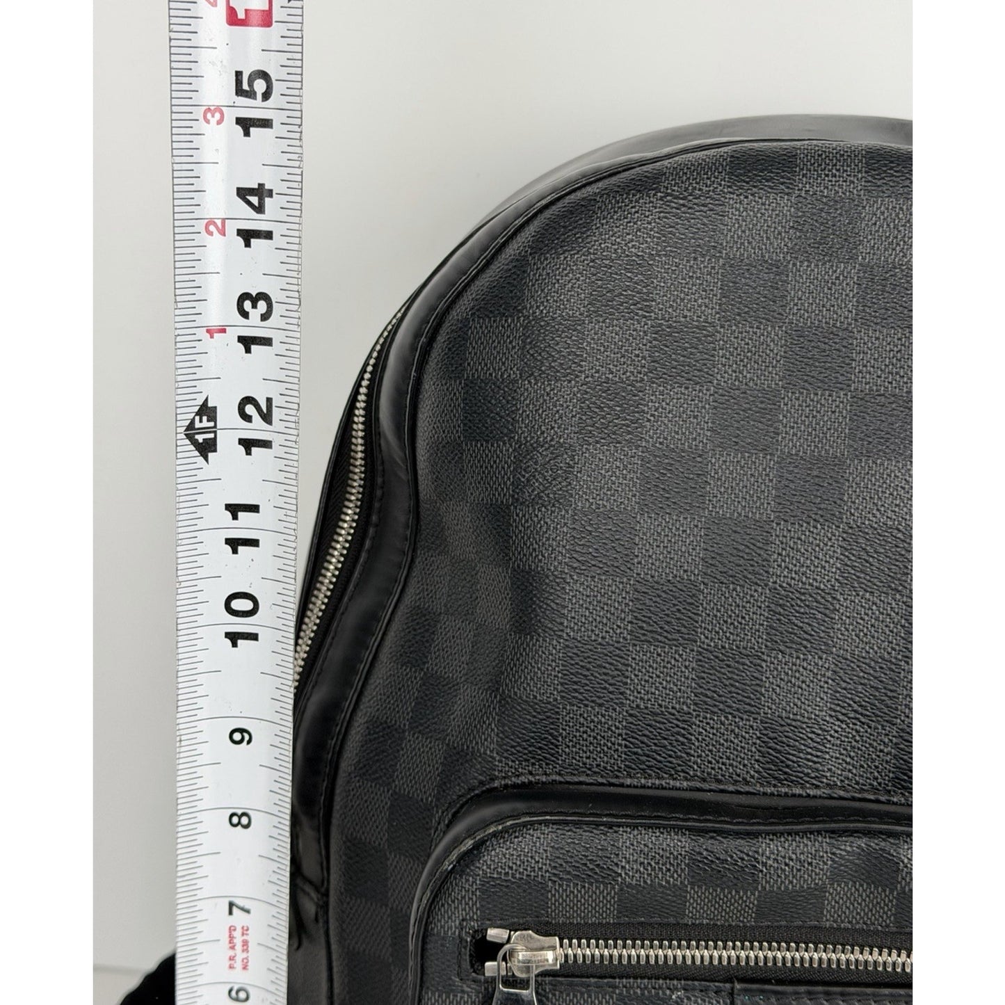 Louis Vuitton Damier Graphite Josh Backpack Coated Canvas&Leather Trim 2016