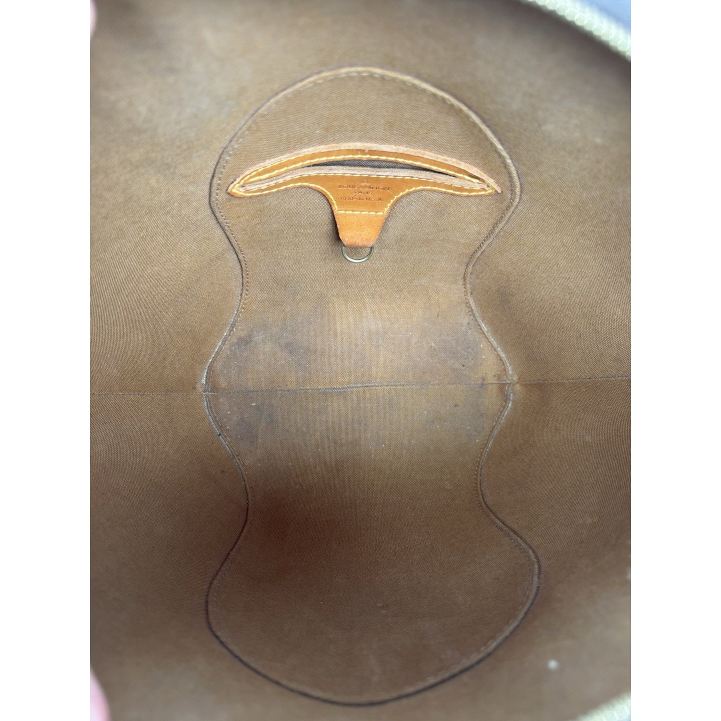 Louis Vuitton Monogram Ellipse PM Satchel Brown Canvas/Leather