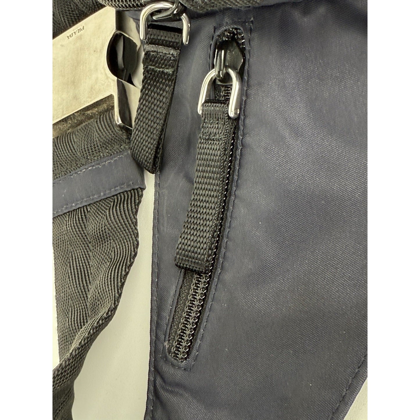 PRADA Re-Nylon Dark Navy Men's Belt Bag