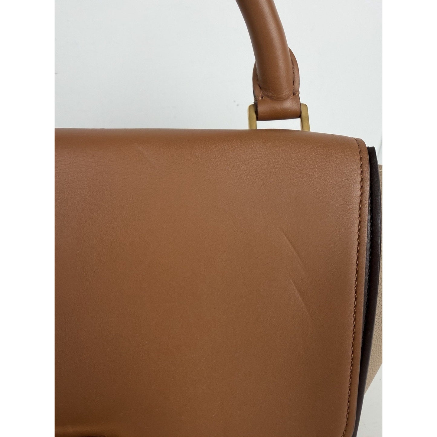 Celine Medium Trapeze Bag Medium in Tri-Color Leather S