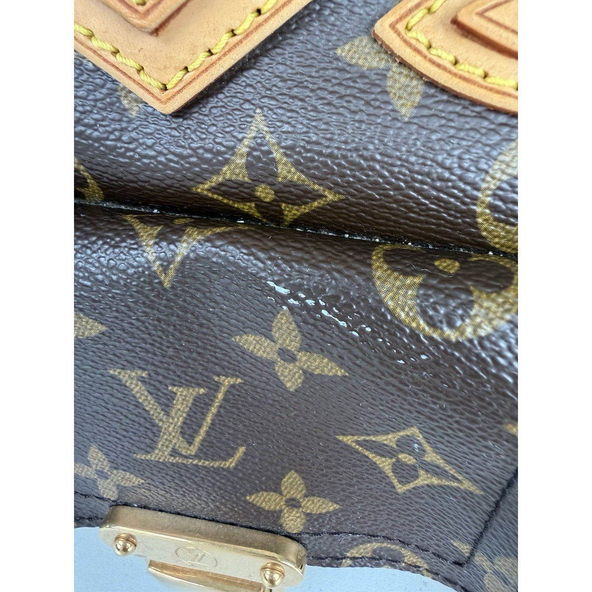 Louis Vuitton Vintage Manhattan Bag GM in Brown Monogram Coated Canvas 2005 S