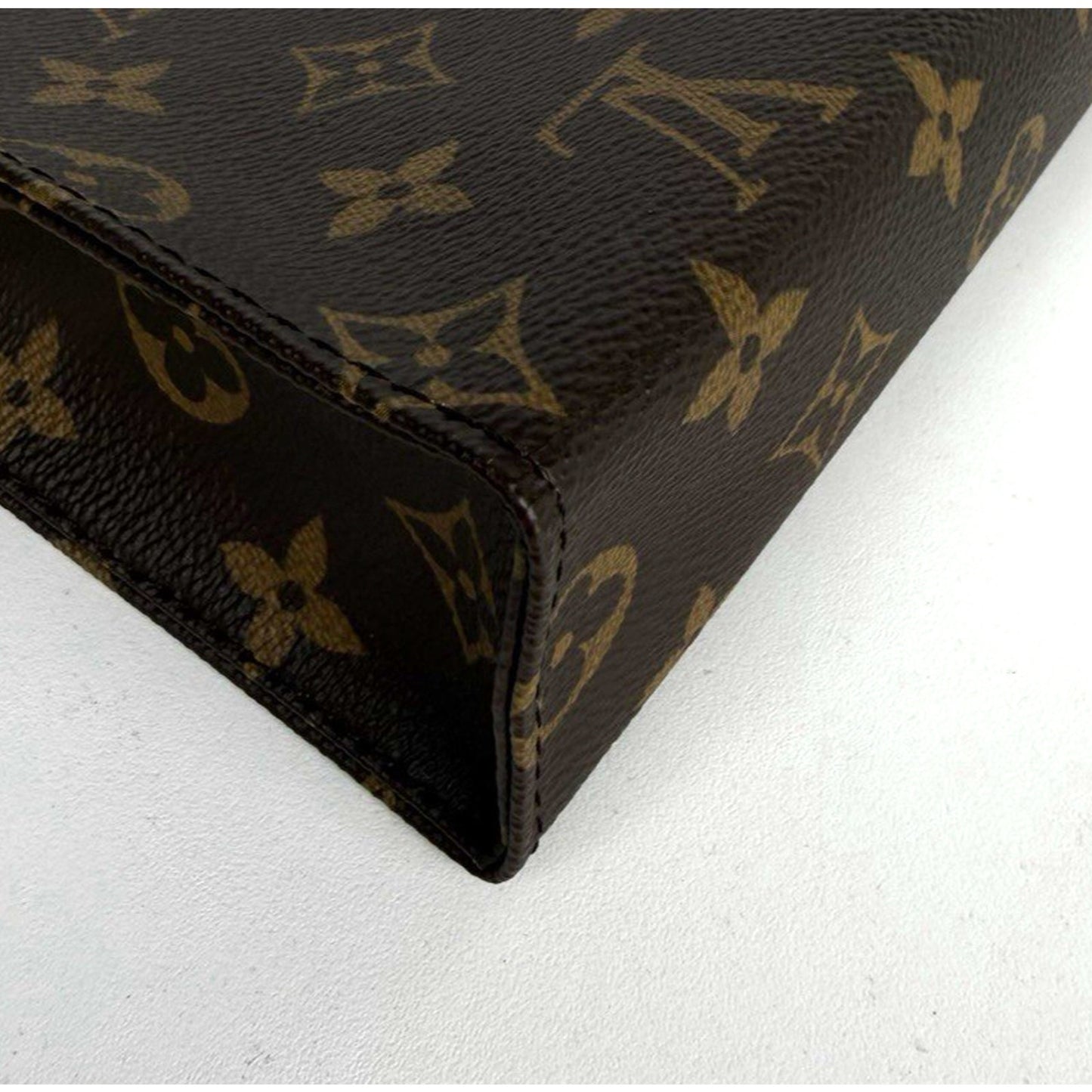 Louis Vuitton Toiletry Pouch Bag 26 in Brown Monogram Coated Canvas NFC S