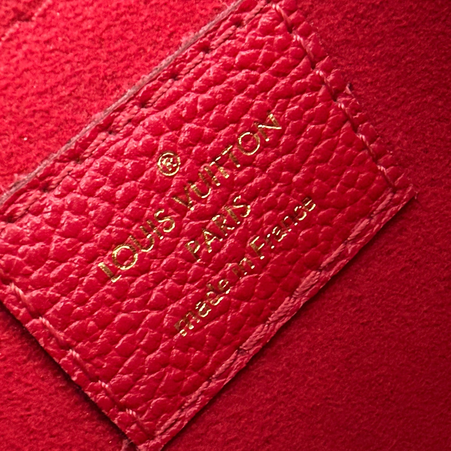 Louis Vuitton Daily Pouch in Brown Damier Ebene Coated Canvas and Red Leather 2020 YS12