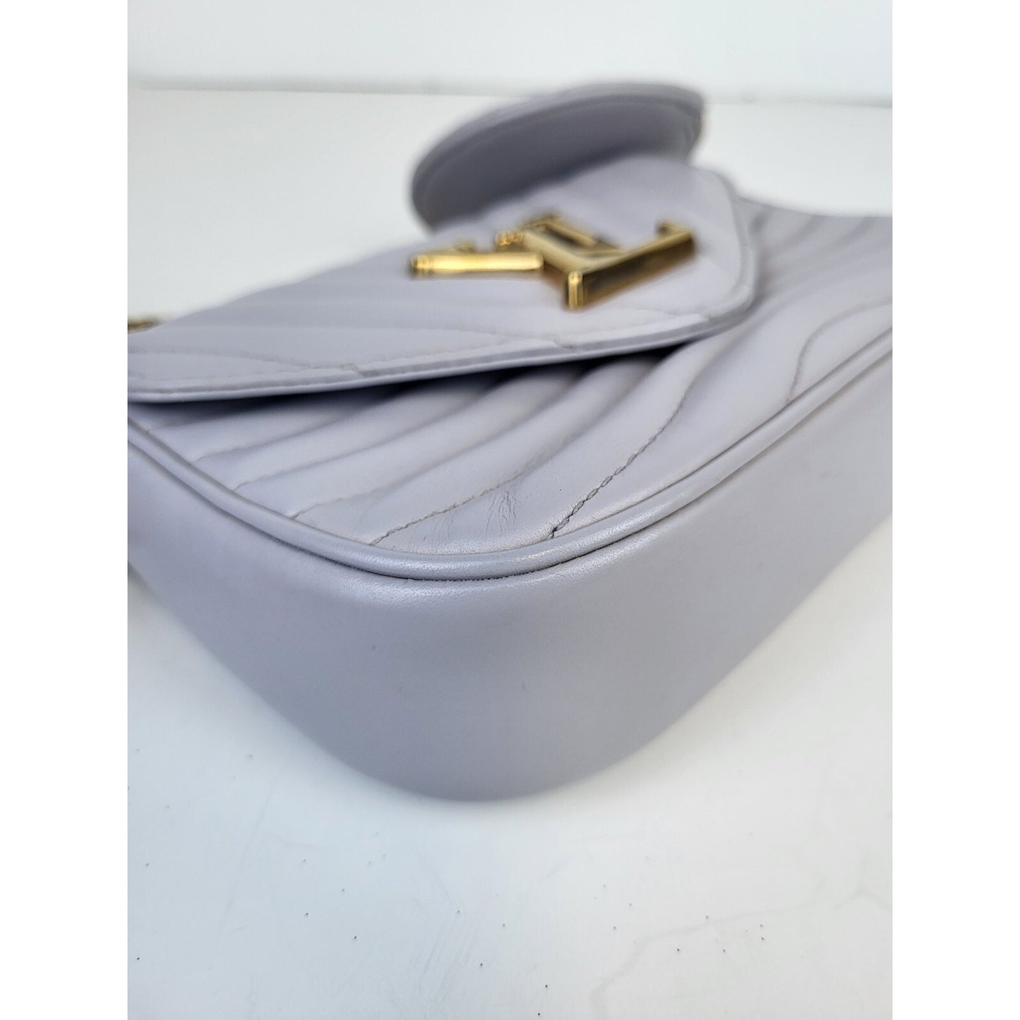 Louis Vuitton Calfskin New Wave Multi Pochette Gray