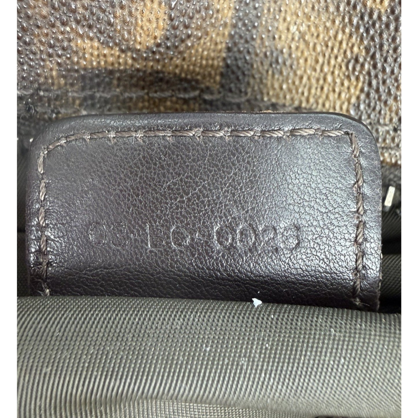 Christian Dior by John Galliano Romantique Trotter Bag in Brown Canvas 2006 S