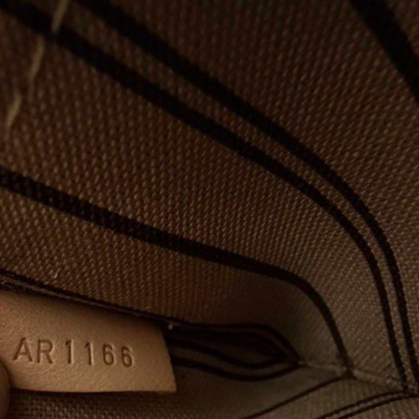 Louis Vuitton Neverfull PM Pouch/Bag in Brown Monogram Coated Canvas 2016 K-1