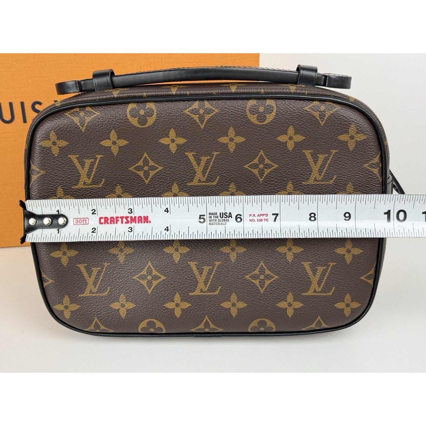 Louis Vuitton S Lock Monogram Macassar Canvas Crossbody Bag
