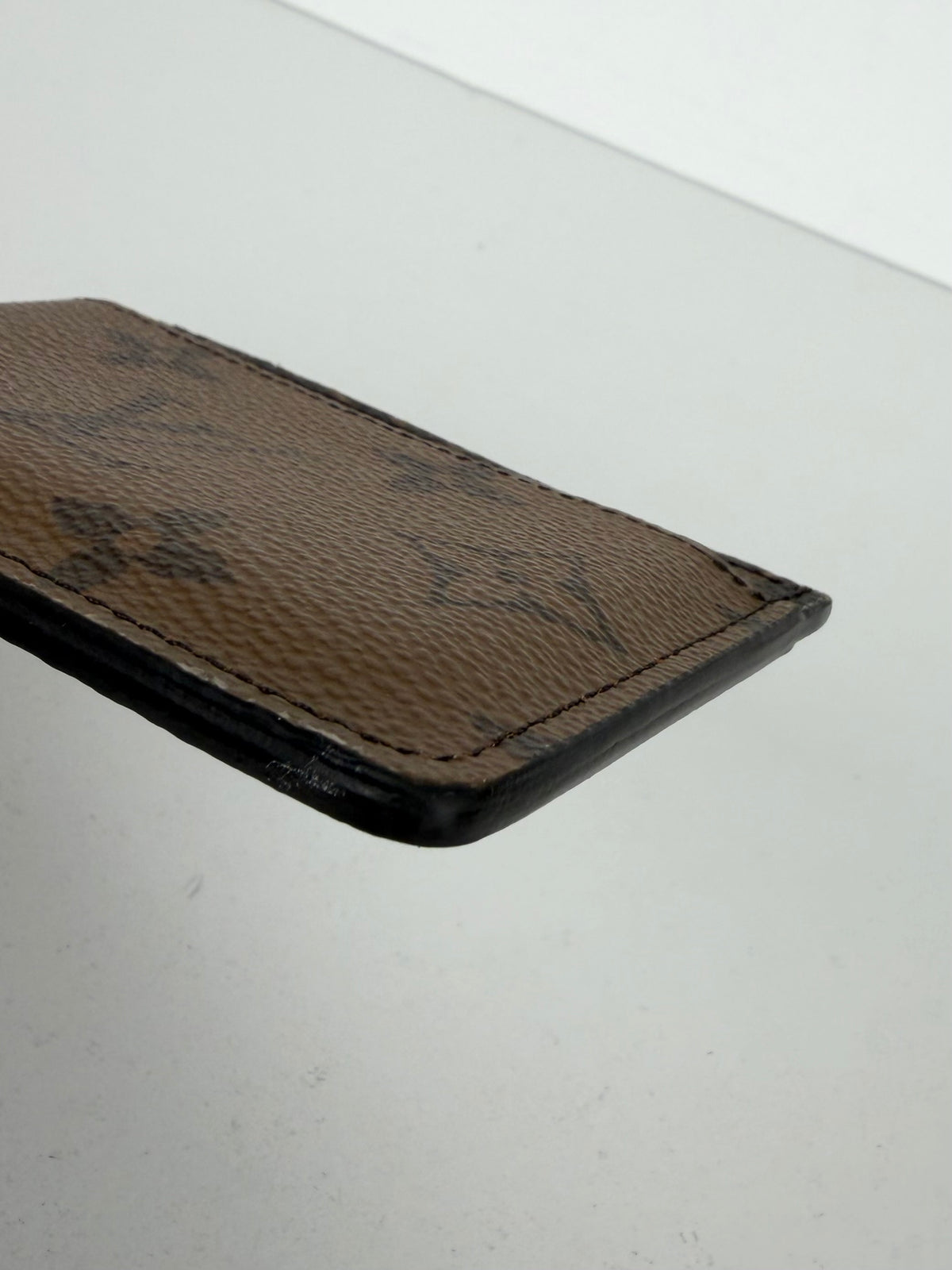 Louis Vuitton Card Holder Monogram Reverse Coated Canvas NFC K-3