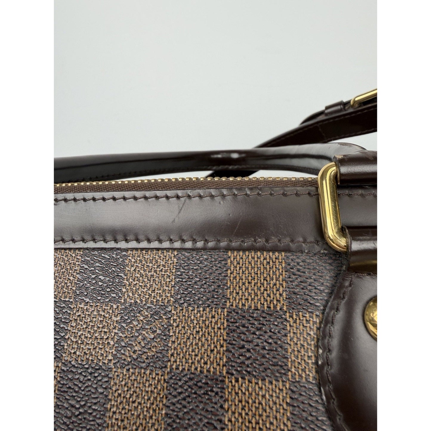 Louis Vuitton Trevi PM Handle Bag in Damier Ebene Coated Canvas 2013