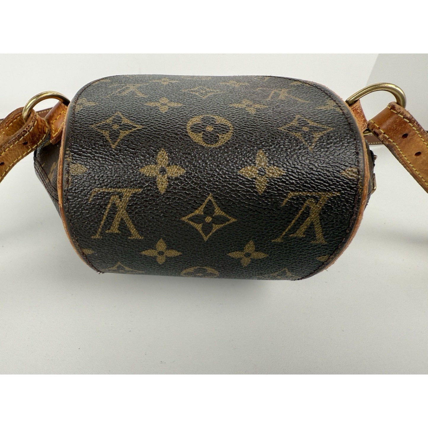 LOUIS VUITTON Ellipse Sac à Dee Brown Monogram Coated Canvas Women"s Backpack