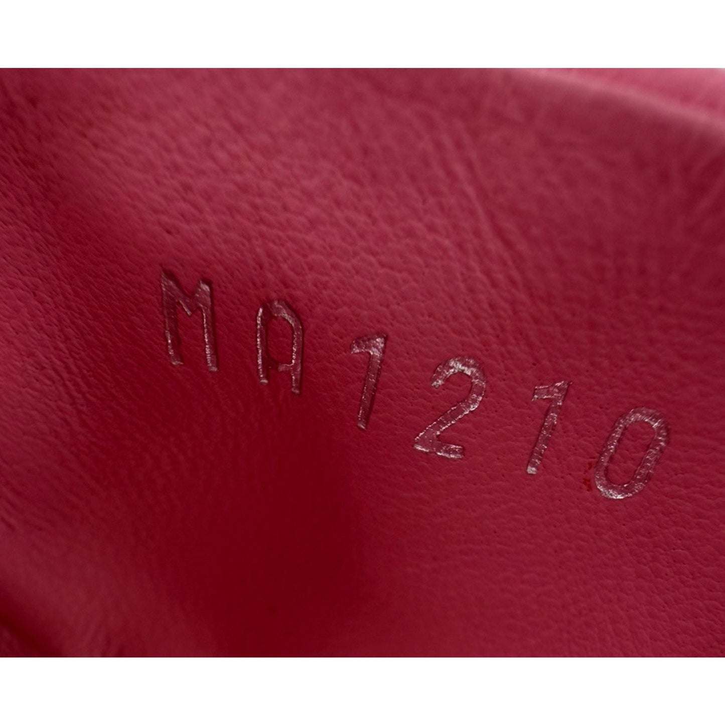 Louis Vuitton Revival Flat Mules in Embossed Pink Leather 36EU (6 US) 2020