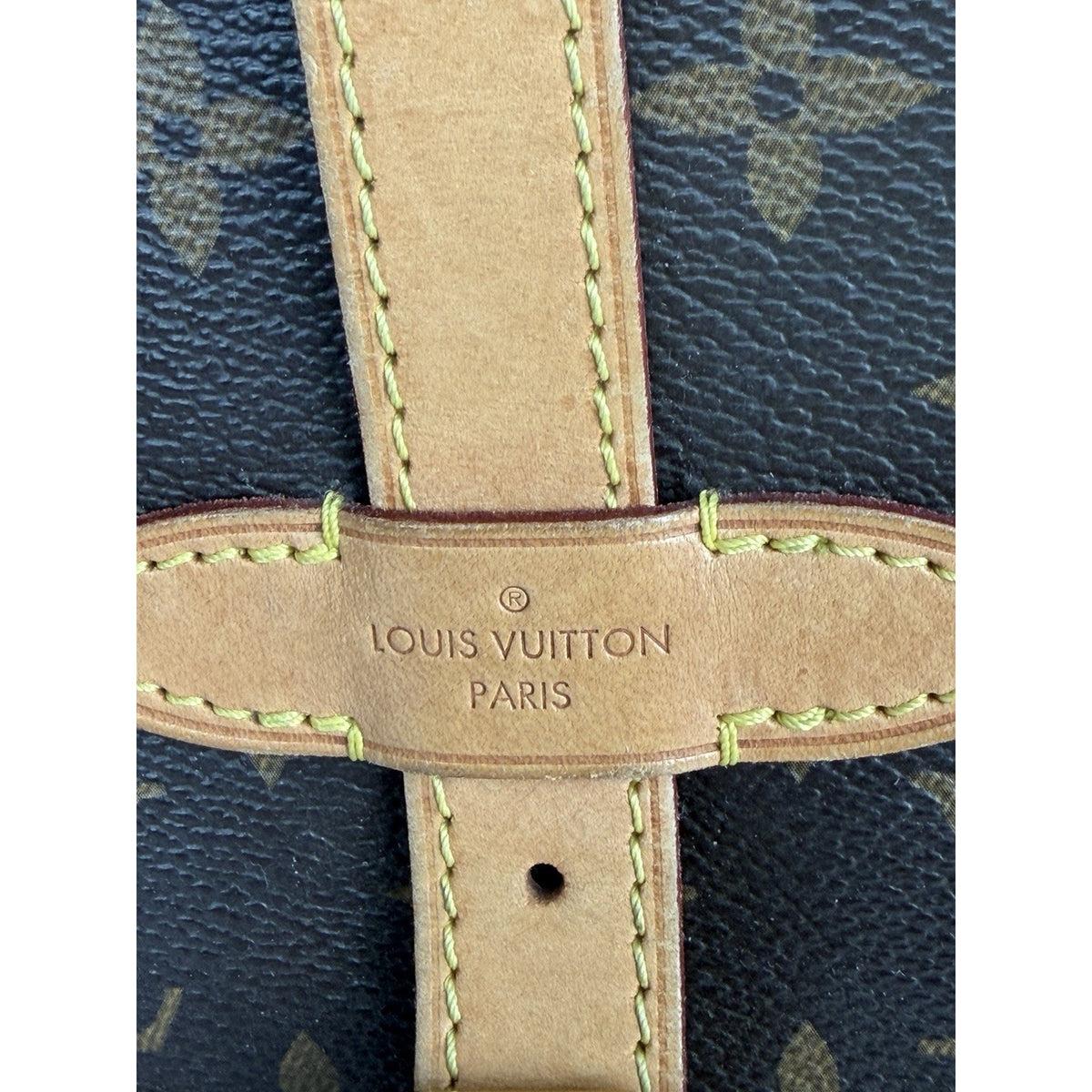 Louis Vuitton Saumur 30 Shoulder Bag in Brown Monogram Coated Canvas 2012 S-11