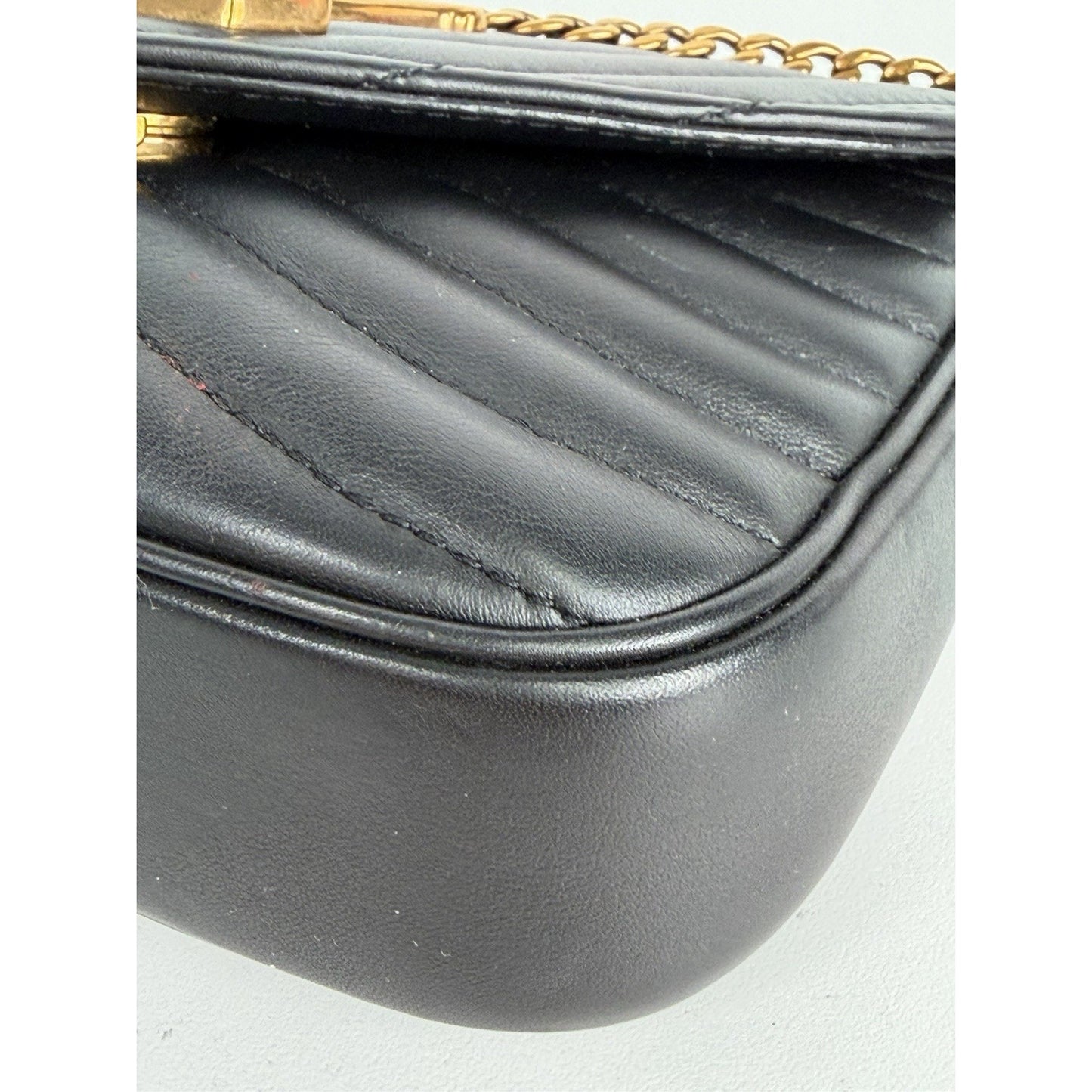 Louis Vuitton New Wave Multi Pochette Bag in Black Quilted Leather NFC S06