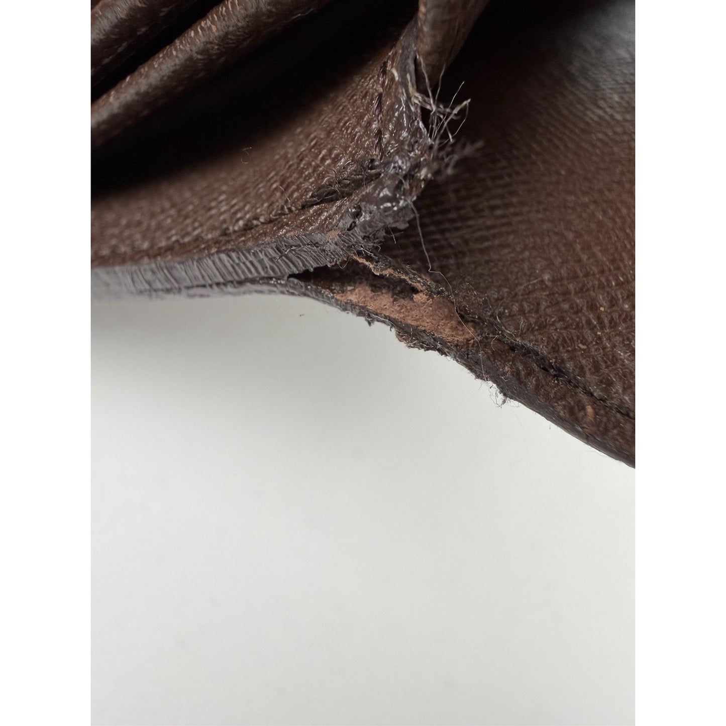 Louis Vuitton Sarah Wallet in Damier Ebene Coated Canvas 2003