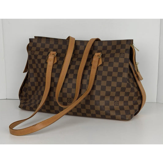 Louis Vuitton Columbine Tote Bag Centenaire Collection 1996 in Damier Ebene S