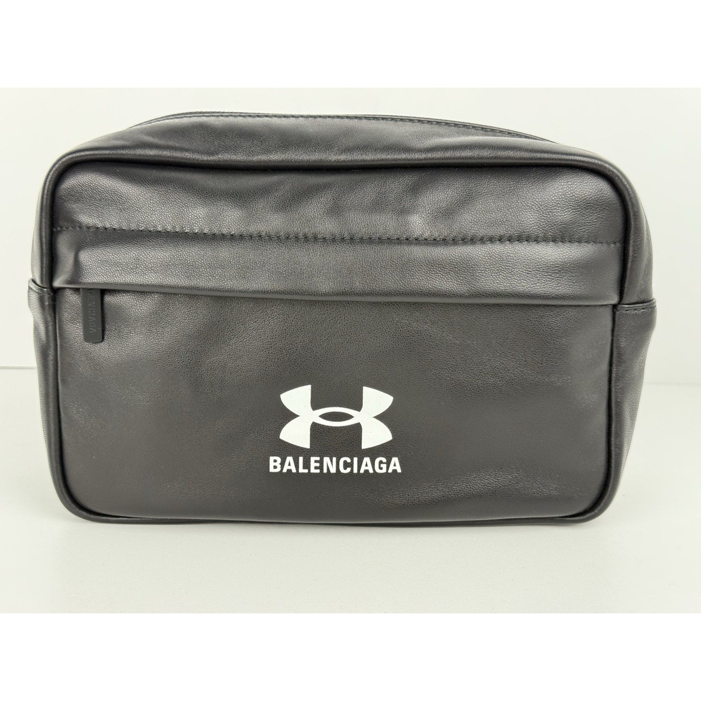 Balenciaga + Under Armour Clutch Black Leather Men's Bag