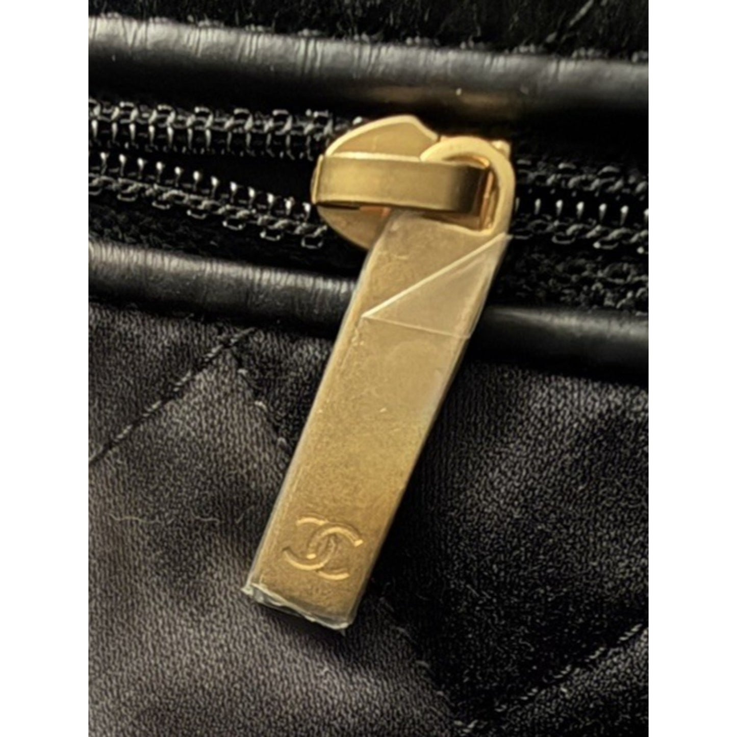 Chanel 22 Backpack Bag Small in Black Quilted Calfskin with Gold Hardware NFC C3