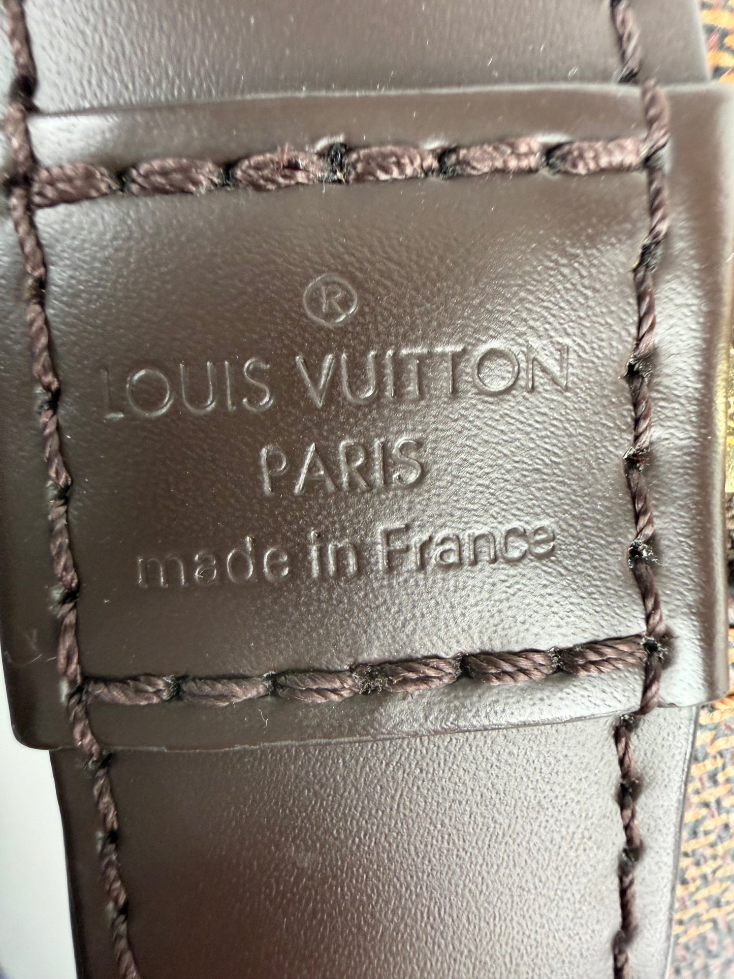 Louis Vuitton Alma BB Bag in Damier Ebene Coated Canvas NFC C-9