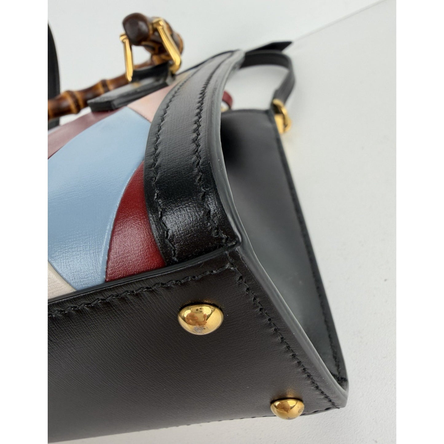 Gucci Lovelight Diana Tote Bag Mini Limited Edition in Multicolor Leather C-9