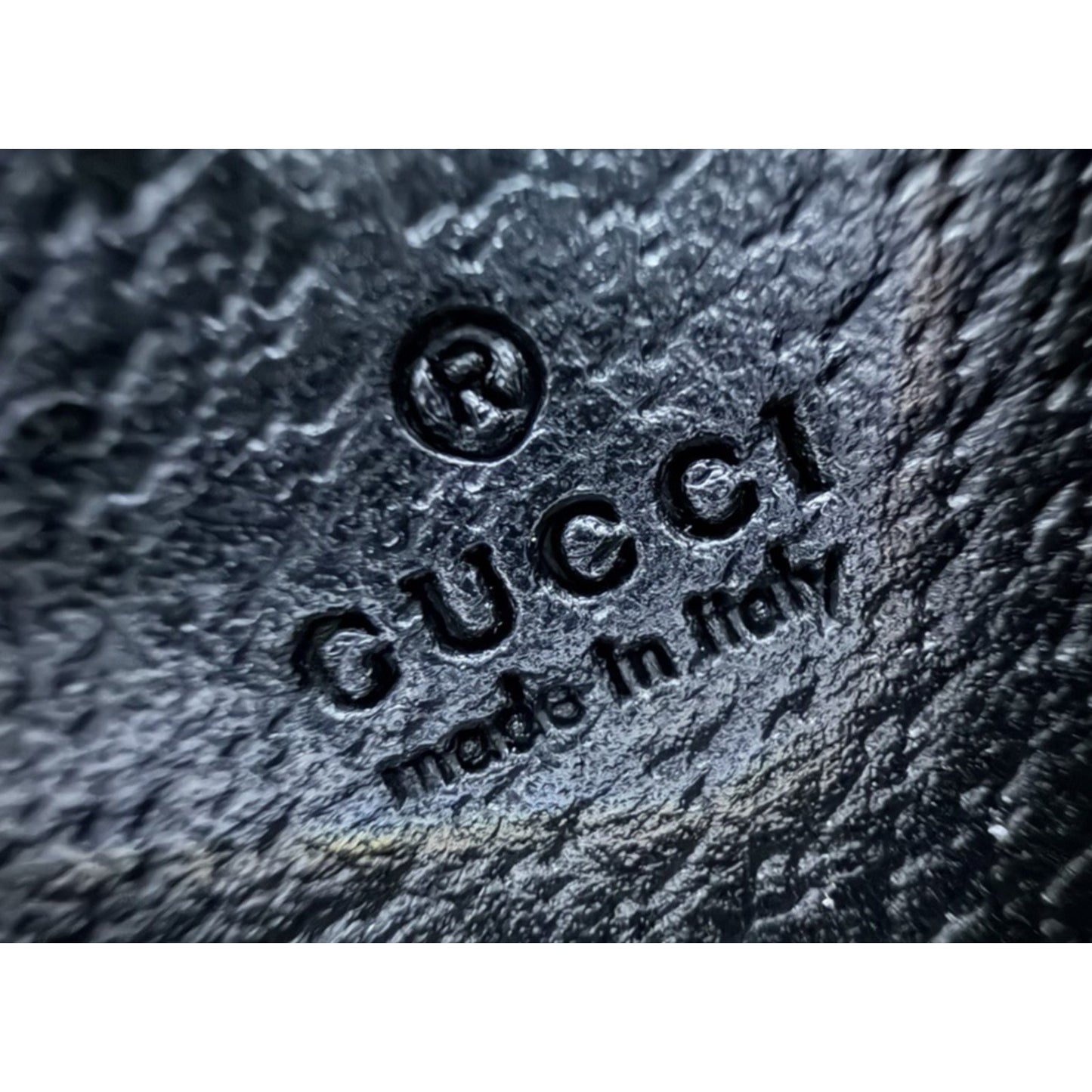 Gucci Dionysus Wallet Bag Mini on Chain in Black GG Supreme Denim Canvas S17