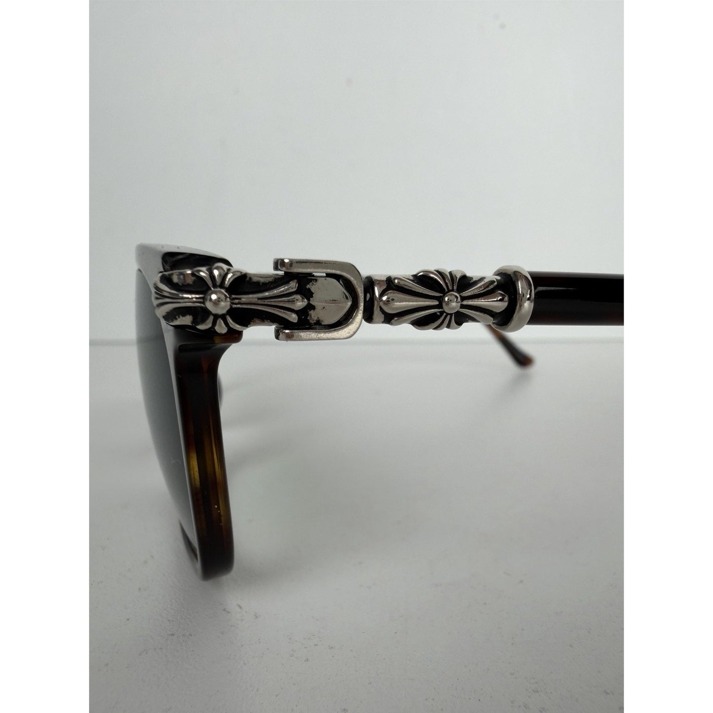 Chrome Hearts Eyeglasses Frame Cornhaulass-A Sterling Silver Hardware K1